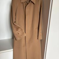 Cappotto lungo lana merino cammello Loro Piana