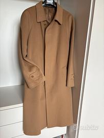 Cappotto lungo lana merino cammello Loro Piana