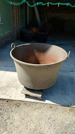 Calderone in rame 56 KG 105x72 cm