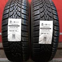 2 gomme 195 65 15 dunlop inv a4158