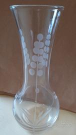 vasetto vetro decorato 