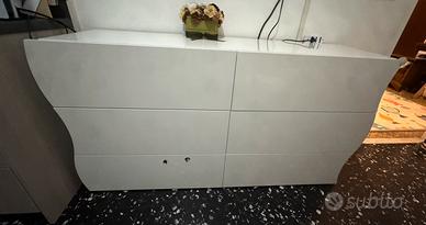 cassettiera bianca gratis