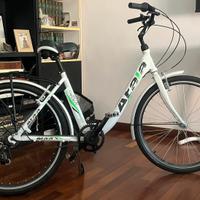 Bici Atala e-run + catena antifurto +copertura