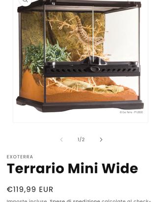 Terrario exoterra. V.en.do o sca.mbi.o