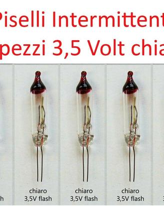 Ricambi Piselli Pisellini Natale 3.5V Intermittent