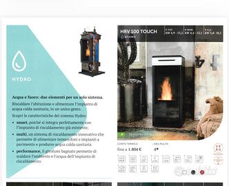 stufa a pellet hrv 100 touch