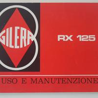GILERA RX125 Libretto uso e manutenzione