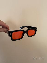 Occhiali Modern Black & Red Unisex