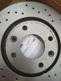 dischi forati freno  pegeot 208