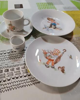 Set pappa in ceramica