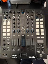 Mixars Quattro mixer 4 canali Serato No Pioneer