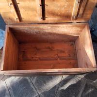 cassapanca in legno 