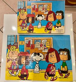 Puzzle Vintage Snoopy Clementoni - 48,5x33,5 Cm