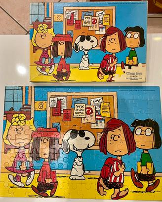 Puzzle Vintage Snoopy Clementoni - 48,5x33,5 Cm