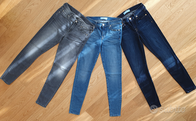 3 paia di Seven for all mankind jeans come nuovi