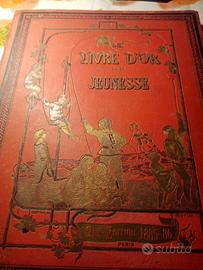 LE LIVRE D'OR DEL LA JEUNESSE 1885-86 PARIS