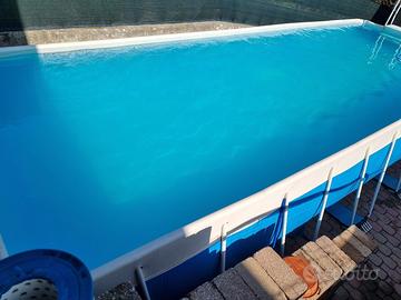 Piscina laghetto azur