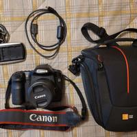 Canon EOS40D con 2 obiettivi e filtro