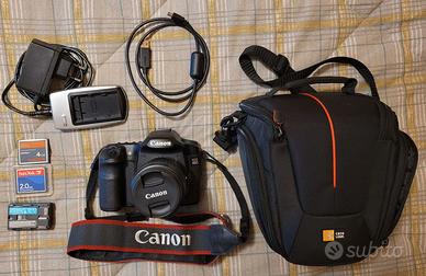 Canon EOS40D con 2 obiettivi e filtro