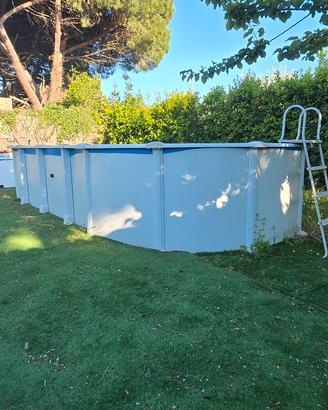 piscina con motore 