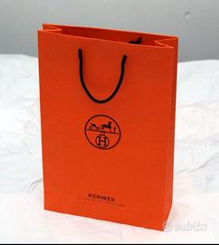 BUSTA SHOPPER ORIGINALE HERMES cm 42H x28L x10prf