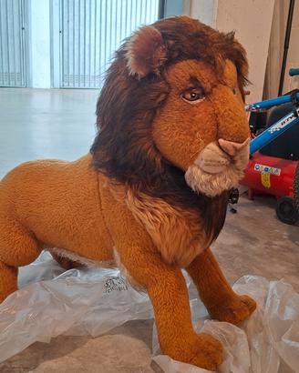 Peluche Vintage Leone di grandi dimensioni