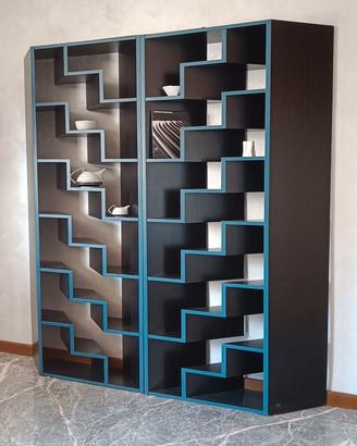 coppia Librerie Corner Morandini Rosenthal 1984