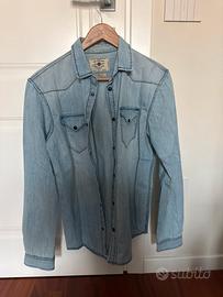 Camicia di jeans Uomo Zara taglia S