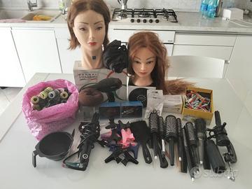 accessori per le scuola di parrucchiera 