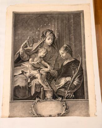 Stampa Antica Religiosa di Christian Rugendas