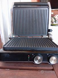 bistecchiera grill piastra elettrica per alimenti 