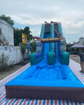 Scivolo gonfiabile per bambini - acquatico