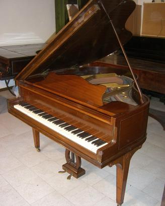 Pianoforte Baby Grand / George Steck / mogano/1885