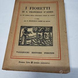 libro antico 1926"I Fioretti di S.Francesco d'Ass"