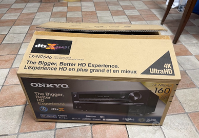 Sintoamplificatore ONKYO TX-NR646 (DolbyAtmos /4K)