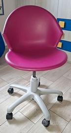 Sedia da scrivania regolabile in altezza 