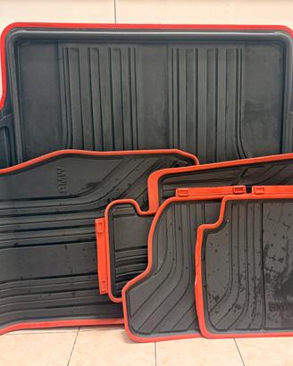 WeatherTech Garniture pour s'adapter aux tapis avant en caoutchouc pour certains modèles Chevrolet/BMW/Acura (noir