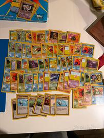 Lotto fossil 1 edzione 62 carte