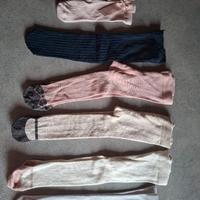 Set 5 collant 6-12 mesi bambina H&M,Oviesse perfet