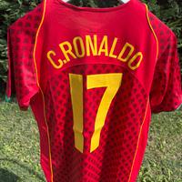 Maglia Cristiano Ronaldo Portogallo Euro 2004 -#17