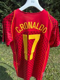 Maglia Cristiano Ronaldo Portogallo Euro 2004 -#17