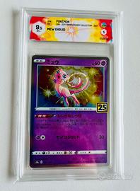 Carta pokemon MEW 25th Graad 9.5