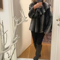 Eco pelliccia effetto astrakan