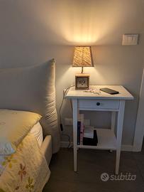 Comodini IKEA Hemnes bianchi