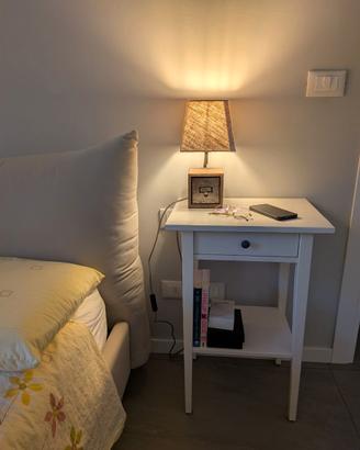 Comodini IKEA Hemnes bianchi