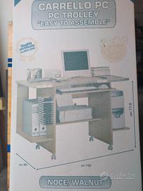 Mobile porta computer in imballaggio originale 