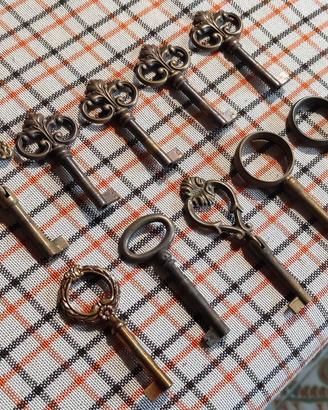 Chiavi vintage in ottone
