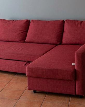Divano letto ang. IKEA Friheten con contenitore