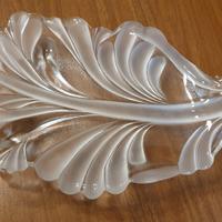 piatto portafrutta vetro vintage