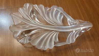 piatto portafrutta vetro vintage